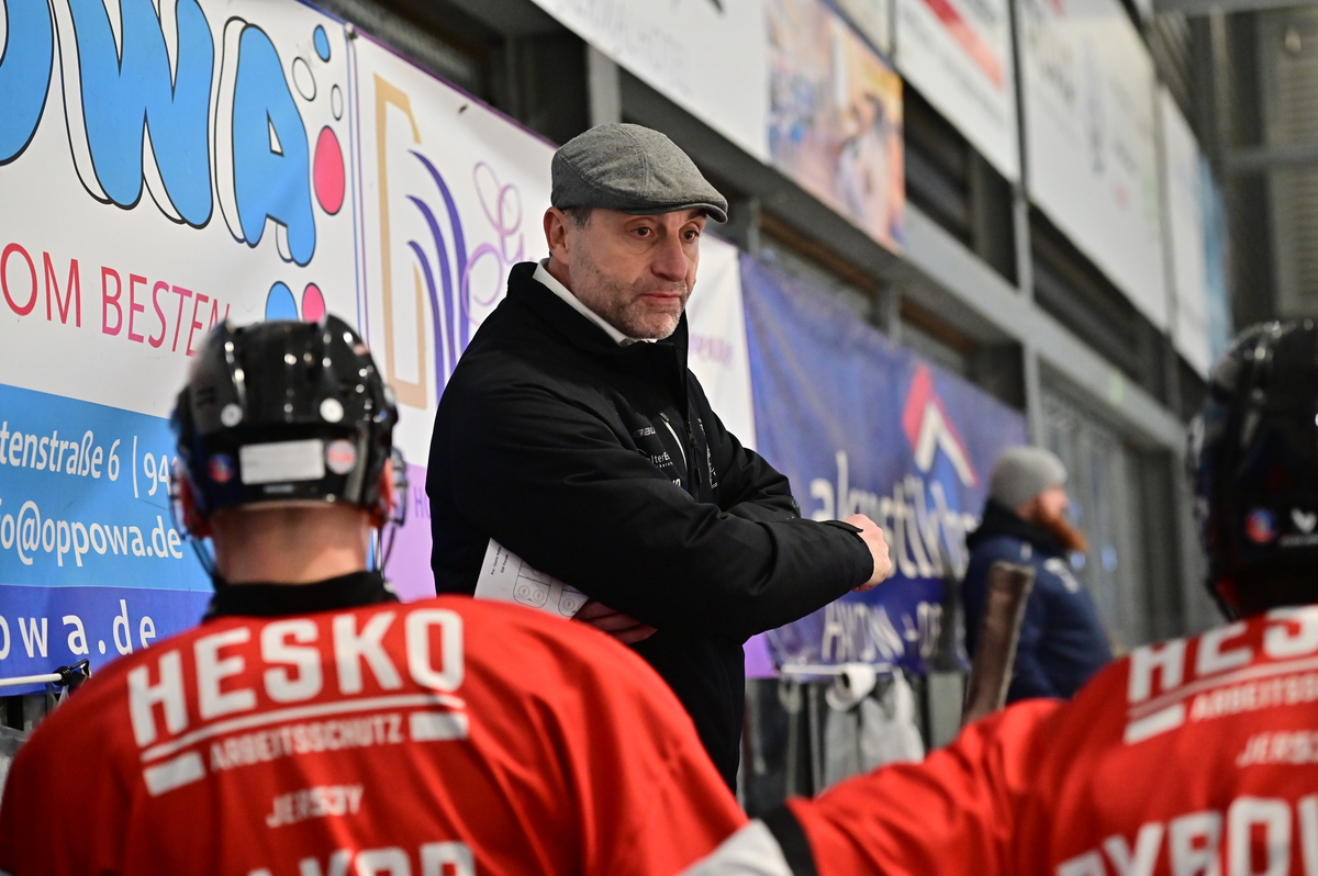 Petr Bares - Head-Coach der Passau Black Hawks